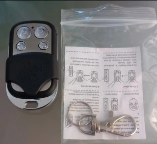 Copion mando garaje y linterna led