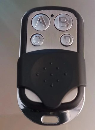 Copion mando garaje y linterna led