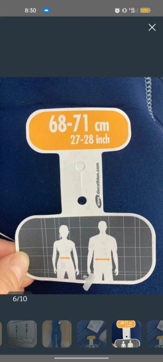 Neopreno Tribord azul