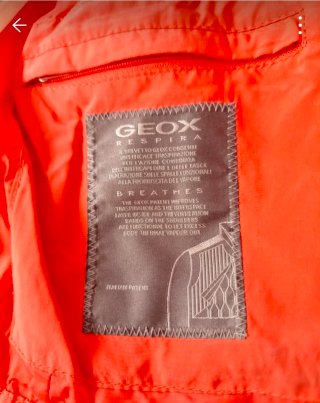 Impermeable Geox Coral Talla M