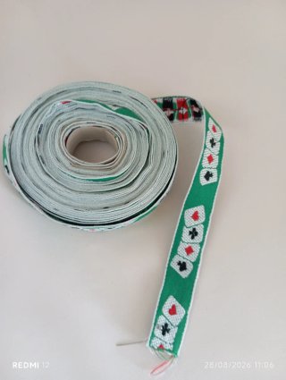 Nastro con carte da gioco