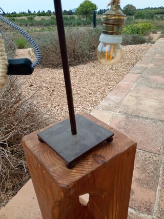 Lampara artesanal , Tetera del Alquimista