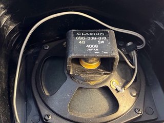 Altavoces Clarion Antiguos