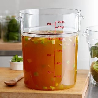 Contentor Cambro 20L Transparente RFSCW22135