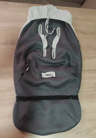 Saco para silla de paseo Algodón Gris