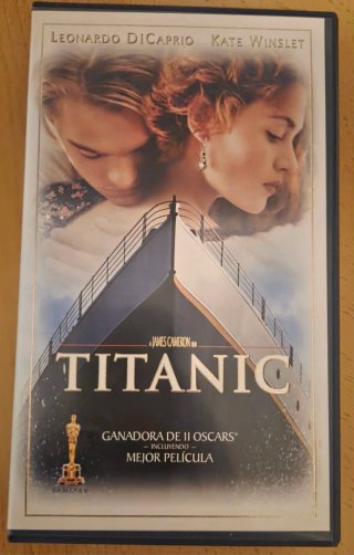 Película Titanic VHS