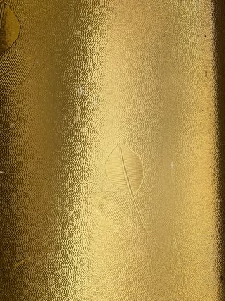 3 Puertas de madera con cristal anaranjado