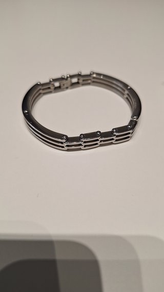 Bracciali Acciaio Argento e Nero