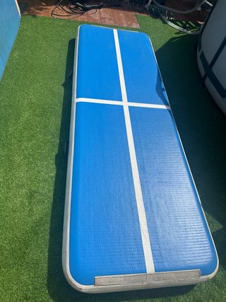 Colchoneta inflable Air Track azul
