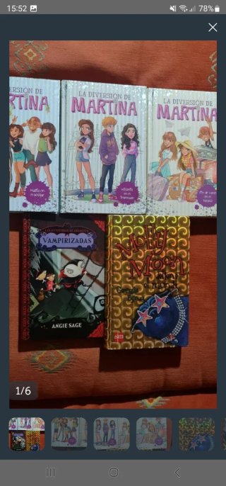 Lote libro juveniles.