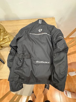 Chaqueta de moto Quarter Mile negra