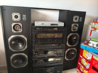 Equipo de música Hi-Fi con ecualizador