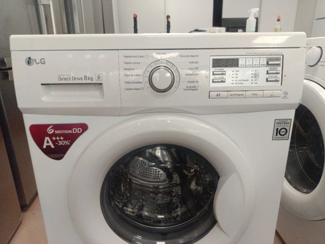 Lavadora LG Direct Drive 8kg