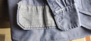 Camisa hombre Adolfo Domínguez Rayas Azul