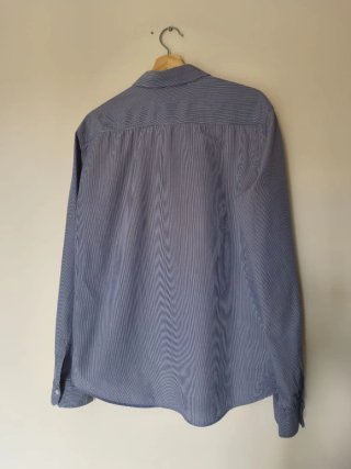 Camisa hombre Adolfo Domínguez Rayas Azul