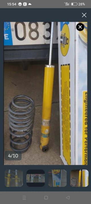 Amortiguadores  Bilstein b8 vástago gordo