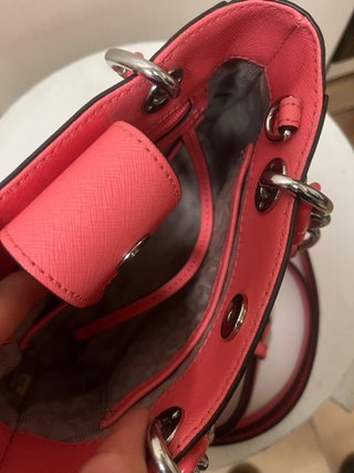 Borsa Michael Kors Rosa Corallo + Tracolla