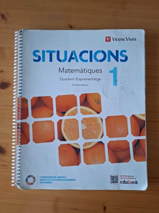 Libros 1 ESO Situacions Matemàt. 1 Vicens Vives