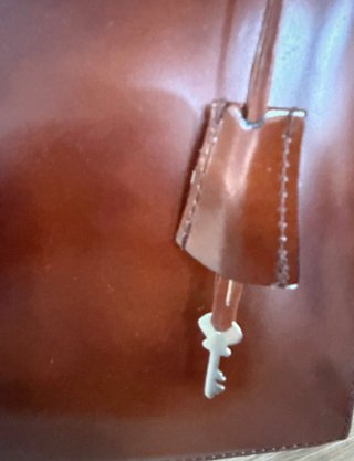 Bolso Piel Marrón Estilo Birkin