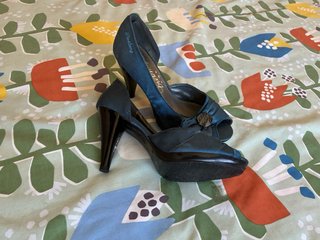 Tacones Mustang Azul Talla 39