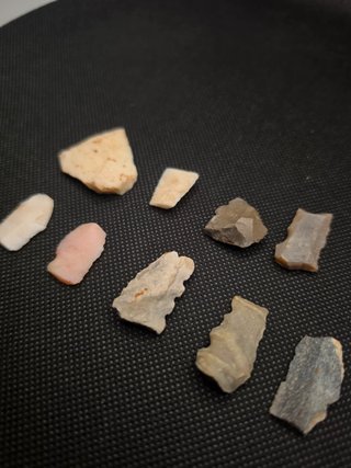 Lote 9 Herramientas Líticas Prehistóricas