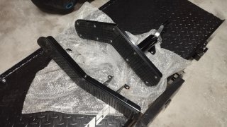 Mordaza de rueda para elevador de motos. Nueva