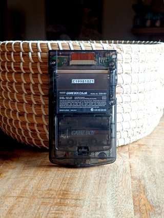 Game Boy Color Negra Transparente | OSD IPS