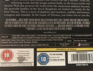 Juego de Tronos Blu-ray Edición Limitada