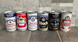 Lattine Peroni Nastro Azzurro e Black
