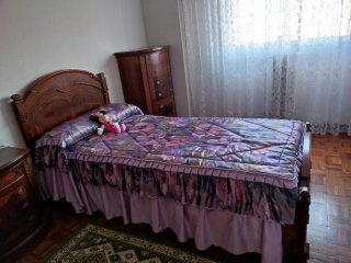Cabecero y piecero de madera