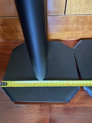 Peanas para altavoces (negras)