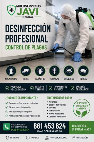 Multiservicios Javi Manitas Control Plagas