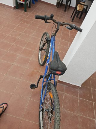 Bicicleta infantil azul Decathlon