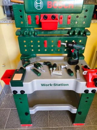 Banco da lavoro Bosch per bambini
