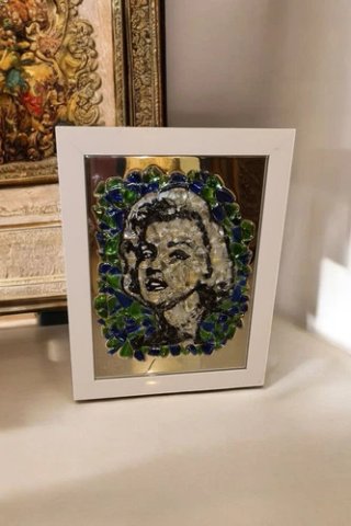 Quadro Marilyn Monroe Mosaico Vetro