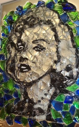 Quadro Marilyn Monroe Mosaico Vetro