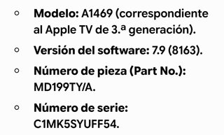 Apple TV 3ª Gen