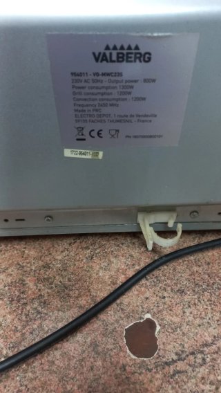 Horno Microondas Digital Valberg  23 L