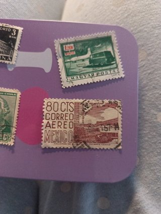 Lote de sellos postales variados