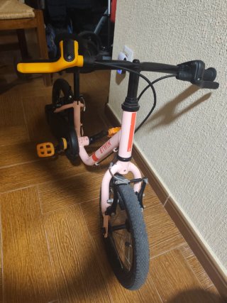 Bicicleta infantil rosa