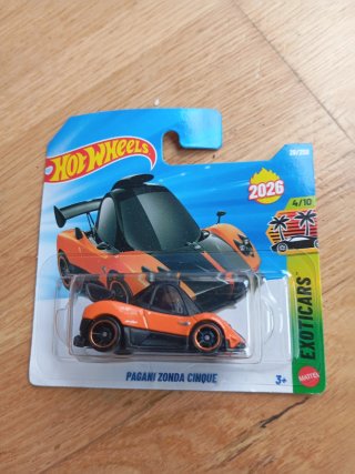 Hot Wheels Pagani Zonda Cinque Tooned 2026