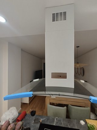 Campana de cocina moderna