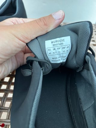 Zapatillas MUROEXE Negras Minimalistas