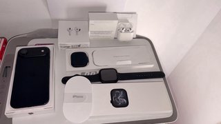 Pack Apple AirPods,Watch y iphone 17 air