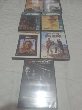 Lote 7 Películas DVD Western Español