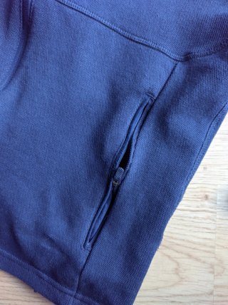 Sudadera con capucha y cremallera Umbro mujer azul