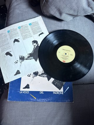 Franco Battiato La Voce Del Padrone LP 12 33 Giri