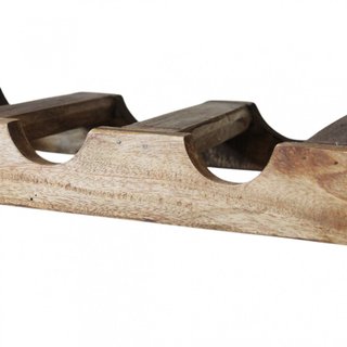 Cantinetta Vino 4 Ripiani Legno Massello 85x55cm