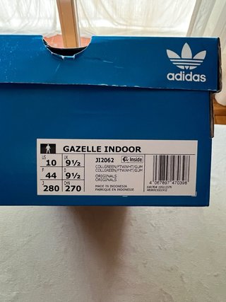 Zapatillas Adidas Gazelle Indoor Green White Gum