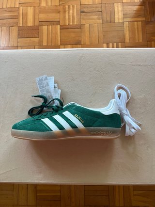 Zapatillas Adidas Gazelle Indoor Green White Gum